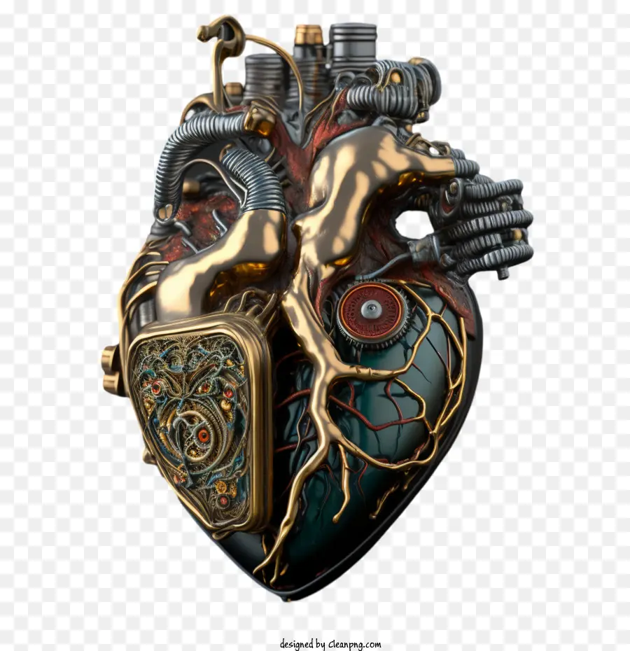 Sci Fi Heart，Coração Humano PNG