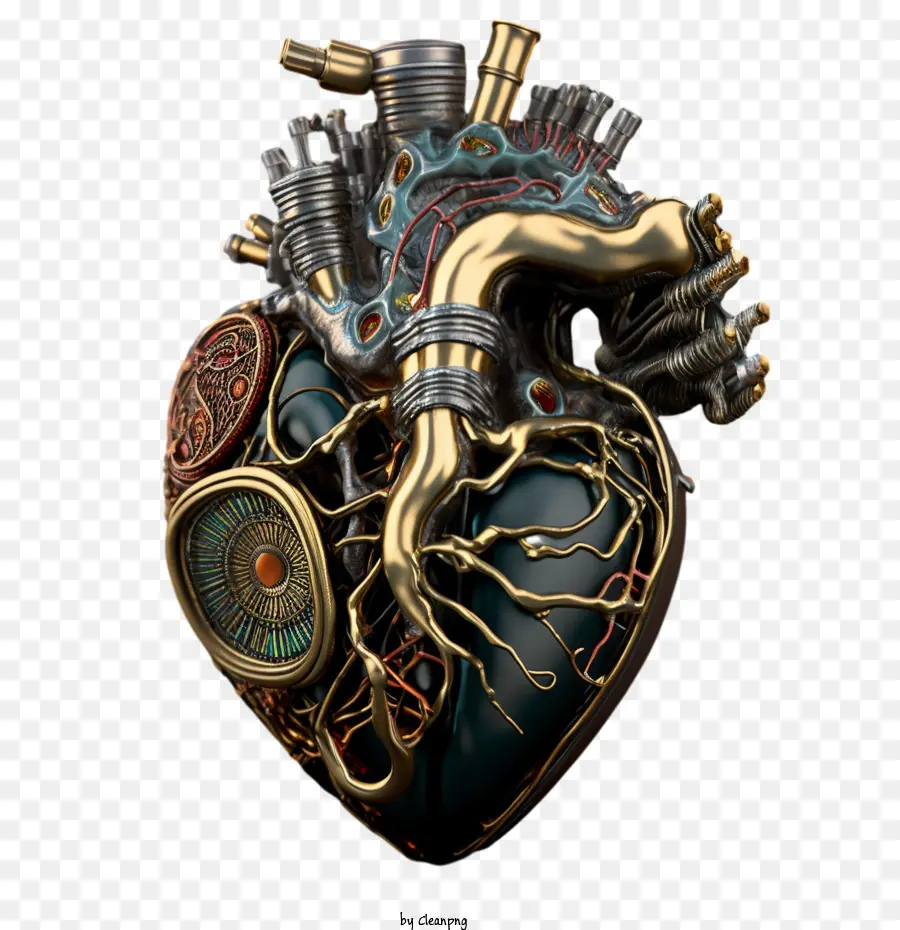 Sci Fi Heart，Coração Humano PNG