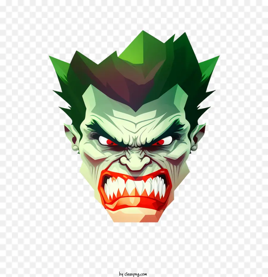 Joker Irritado，Palhaço Homem PNG