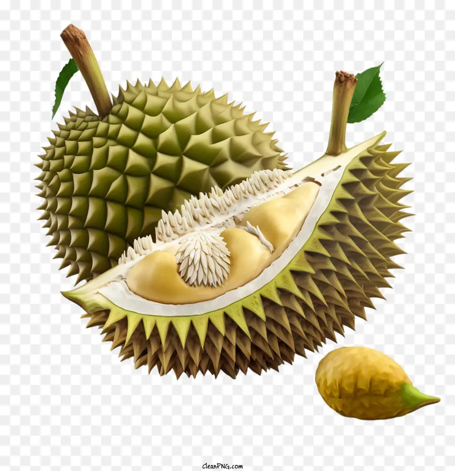 Durian，3d Durian PNG