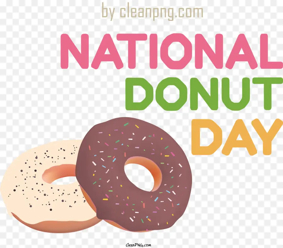 Dia Nacional Da Donut，Nacional De Rosca Dia PNG
