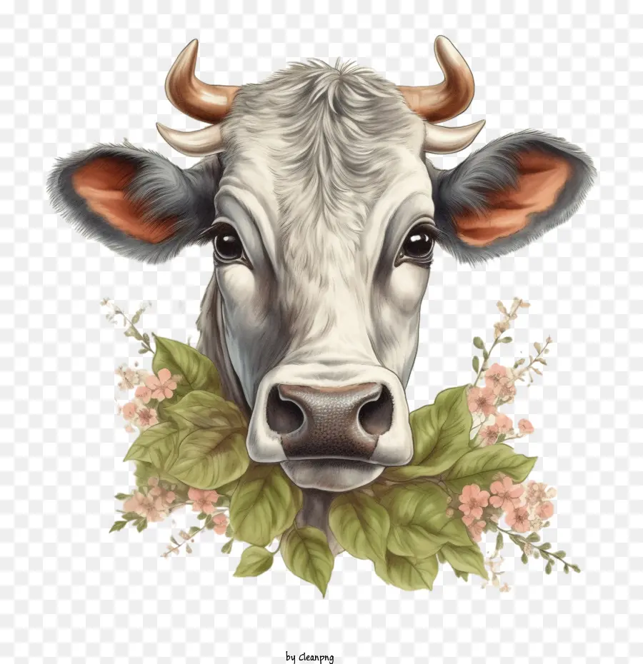 Vaca Bonito，Vintage Vaca PNG