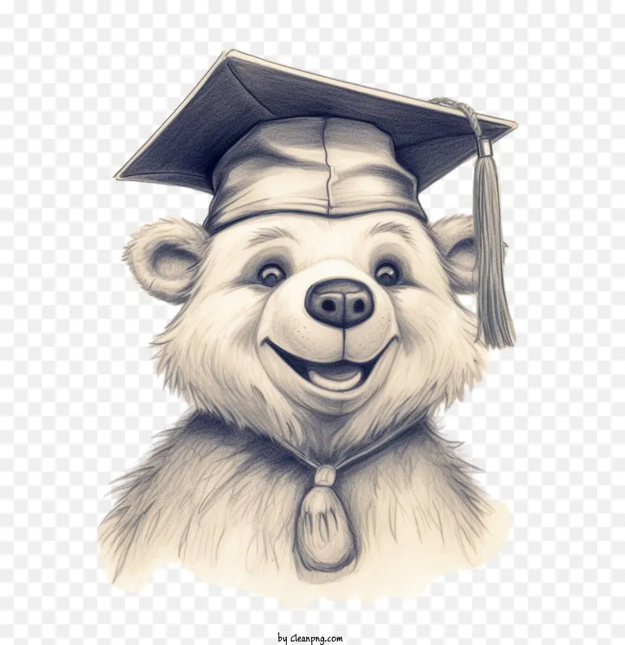 Graduação Pac，Desenho Animado Do Urso PNG