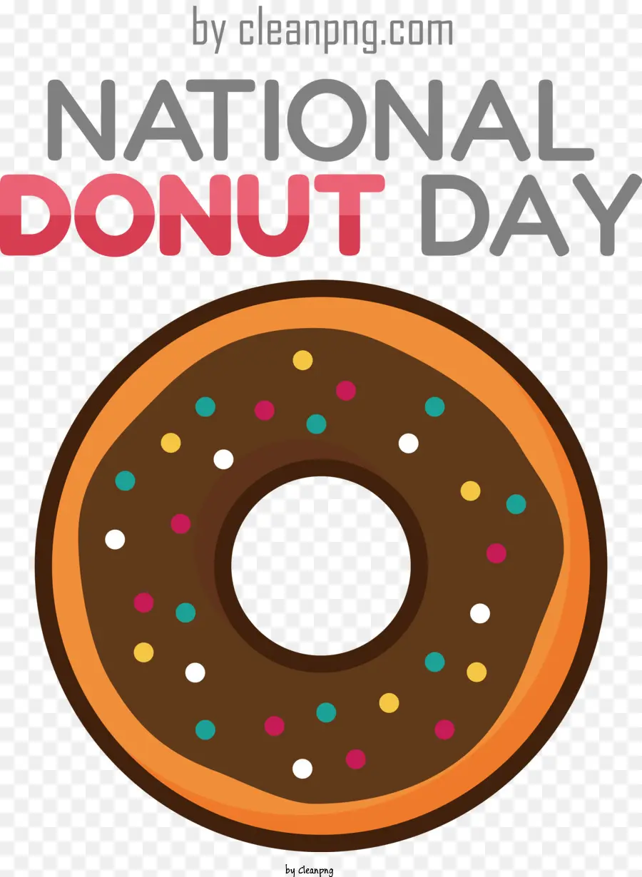 Dia Nacional Do Donut，Rosquinha PNG