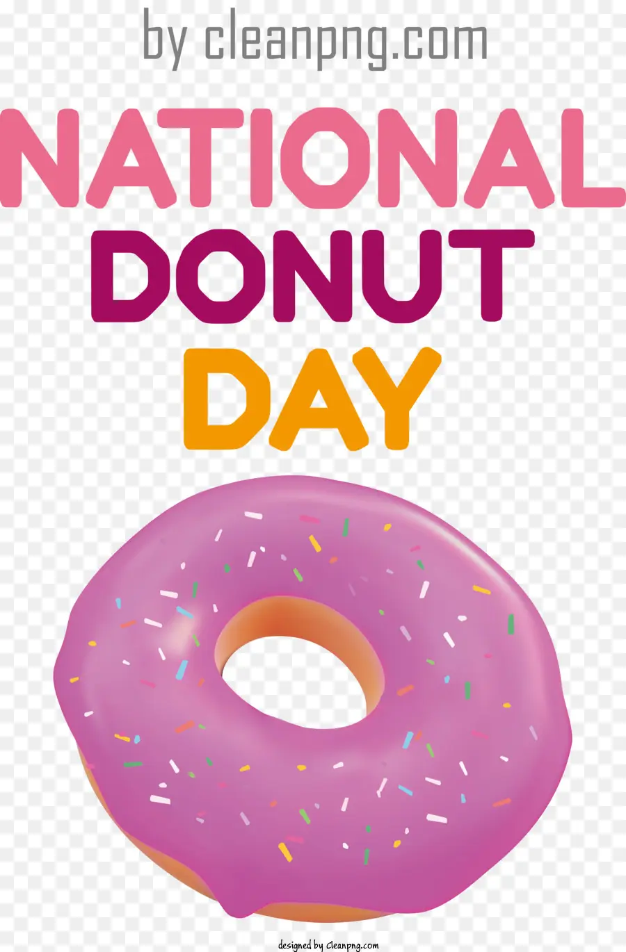 Dia Nacional Do Donut，Rosquinha PNG