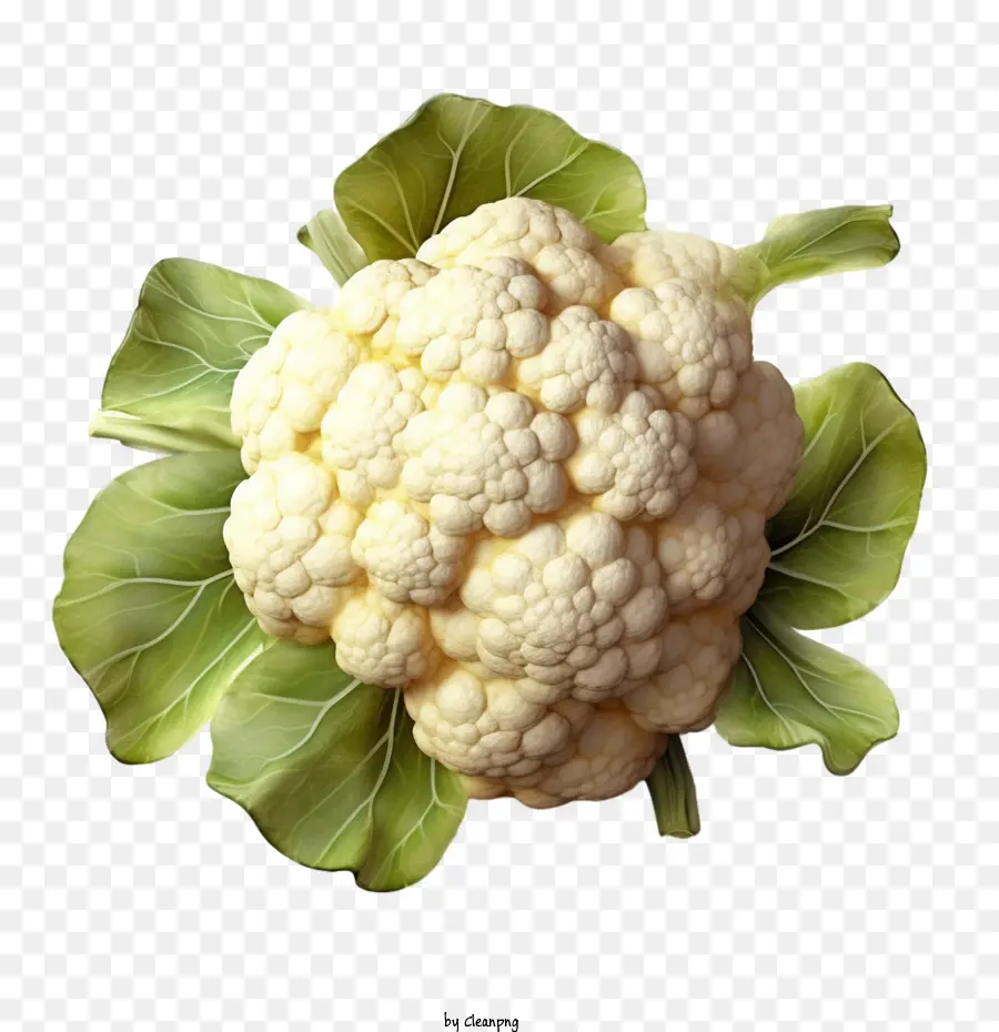 3d Cauliflower，Couve Flor PNG