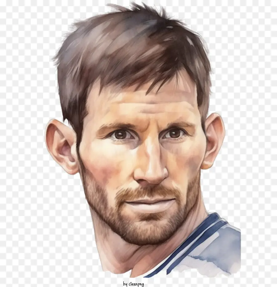 Aquarela Lionel Messi，Lionel Messi PNG