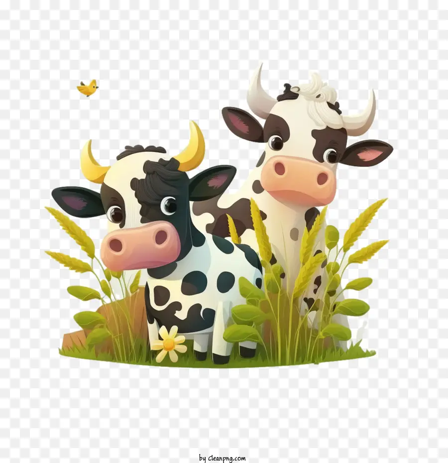 Farm Animal，Cow PNG