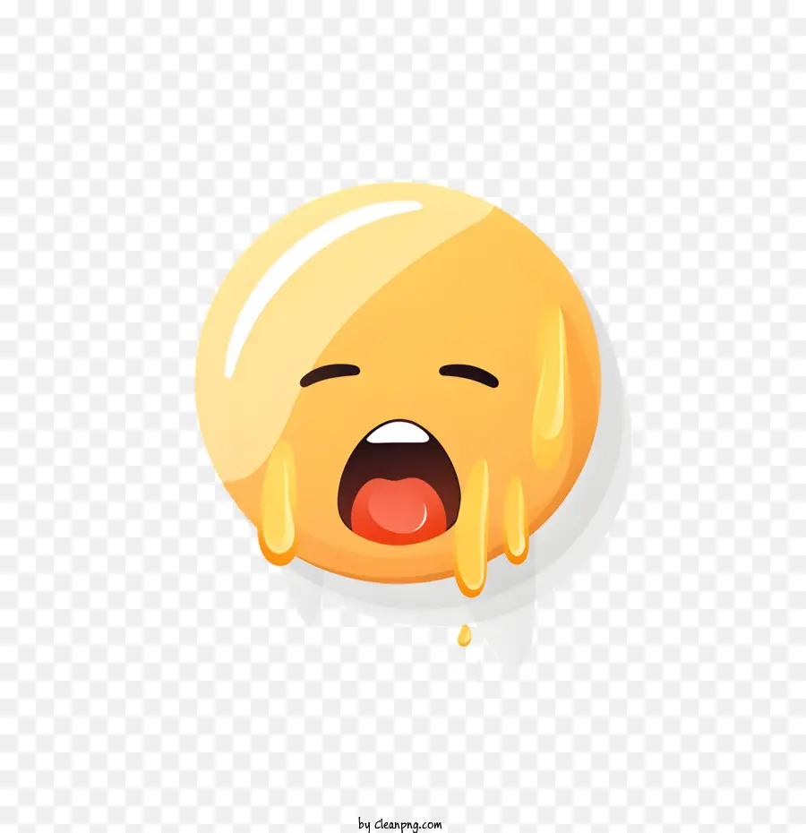 Cara De Choro Emoji，Chorando PNG