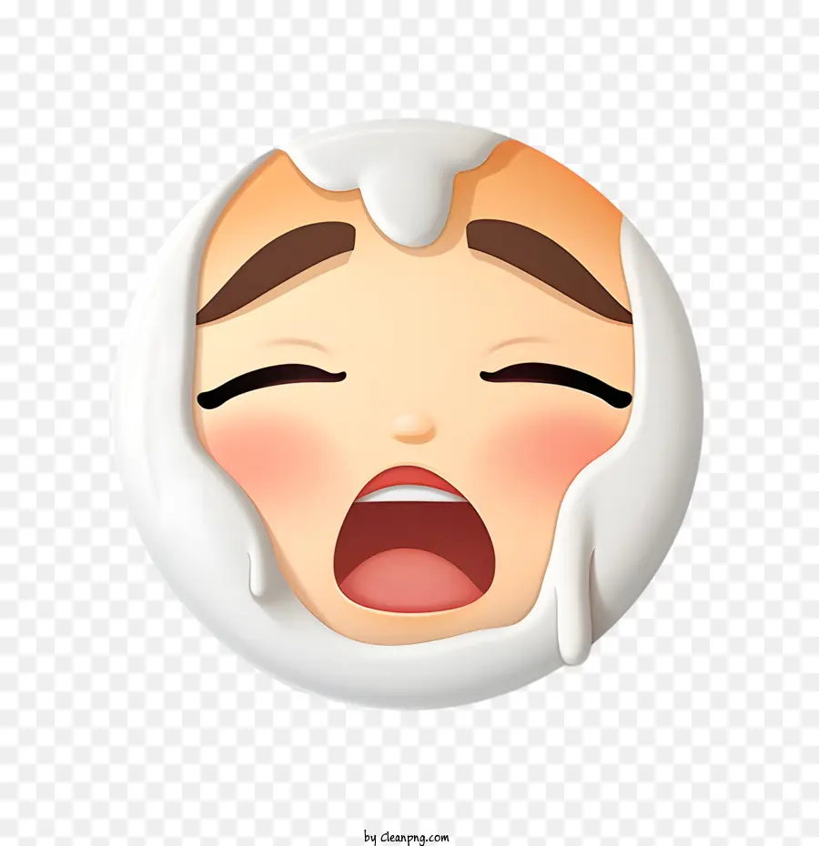 Emoji De Cara Chorando，Emoji Chorando PNG