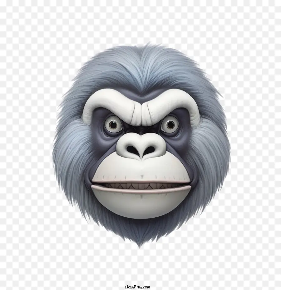 Gorila，Gorila Emoji PNG