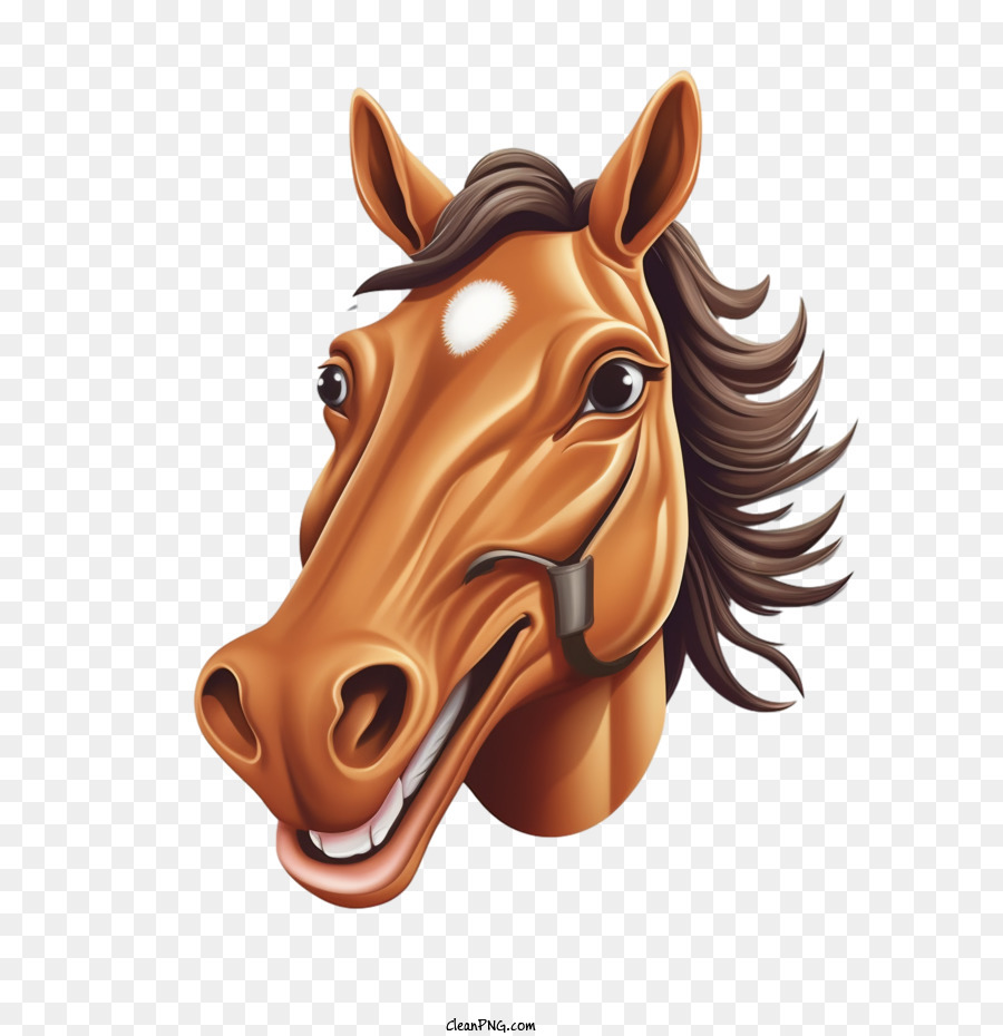 Ilustração De Desenho Animado De Cabeça De Cavalo Marrom PNG , Cavalo,  Desenho Animado, Ilustração PNG Imagem para download gratuito