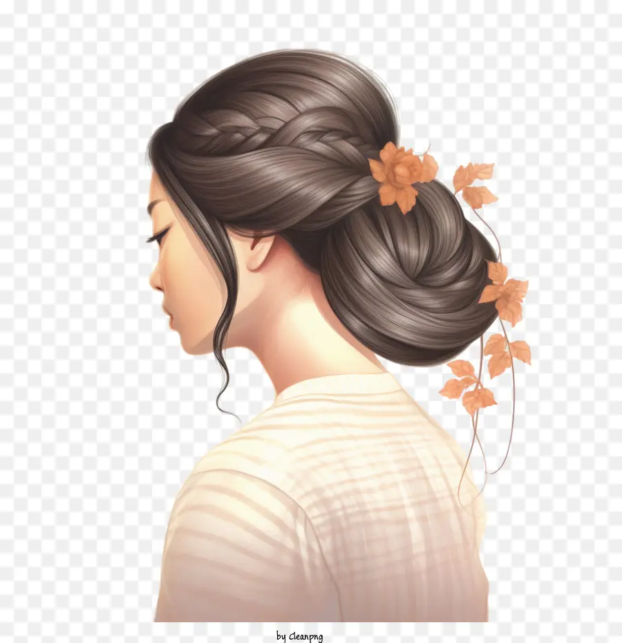 Estilo De Cabelo，Mulher PNG