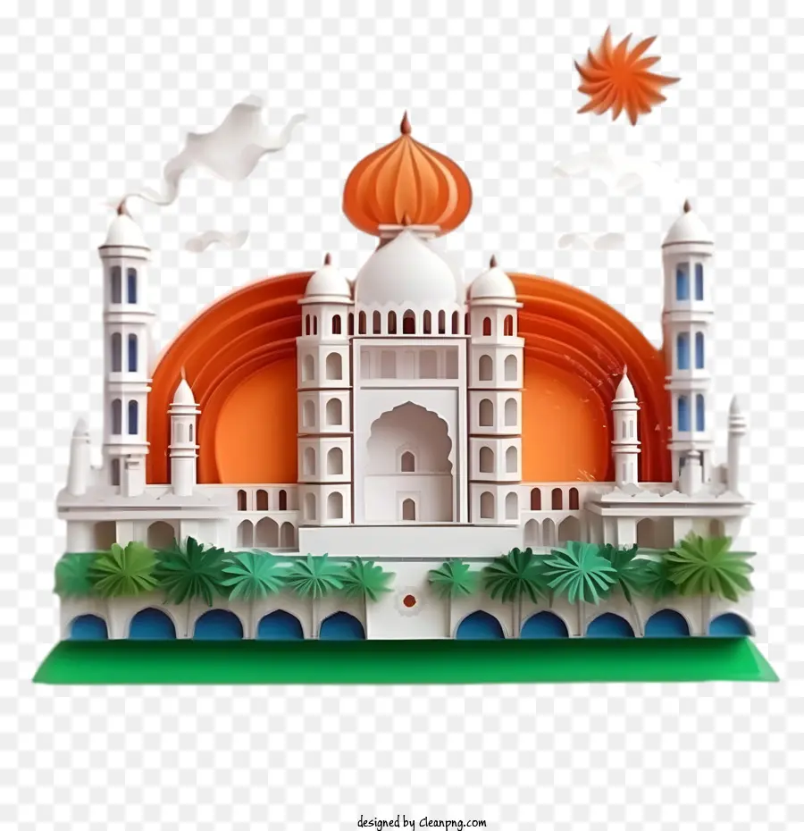 Fronteira，Taj Mahal PNG