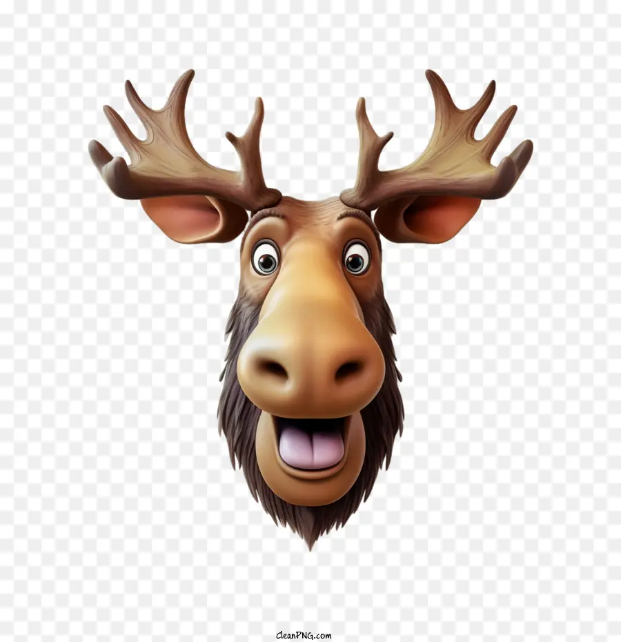 Moose，Moose Emoji PNG