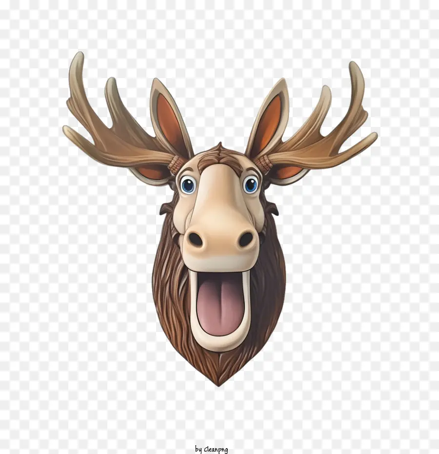 Moose，Moose Emoji PNG