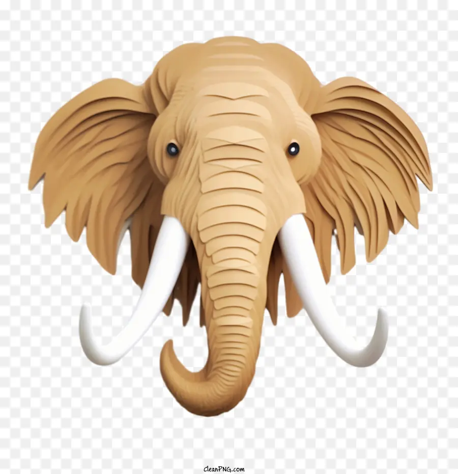Mammoth Emoji，Elefante PNG