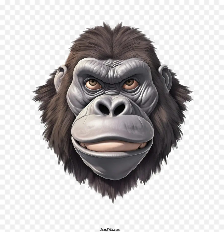 Gorila，Rosto PNG