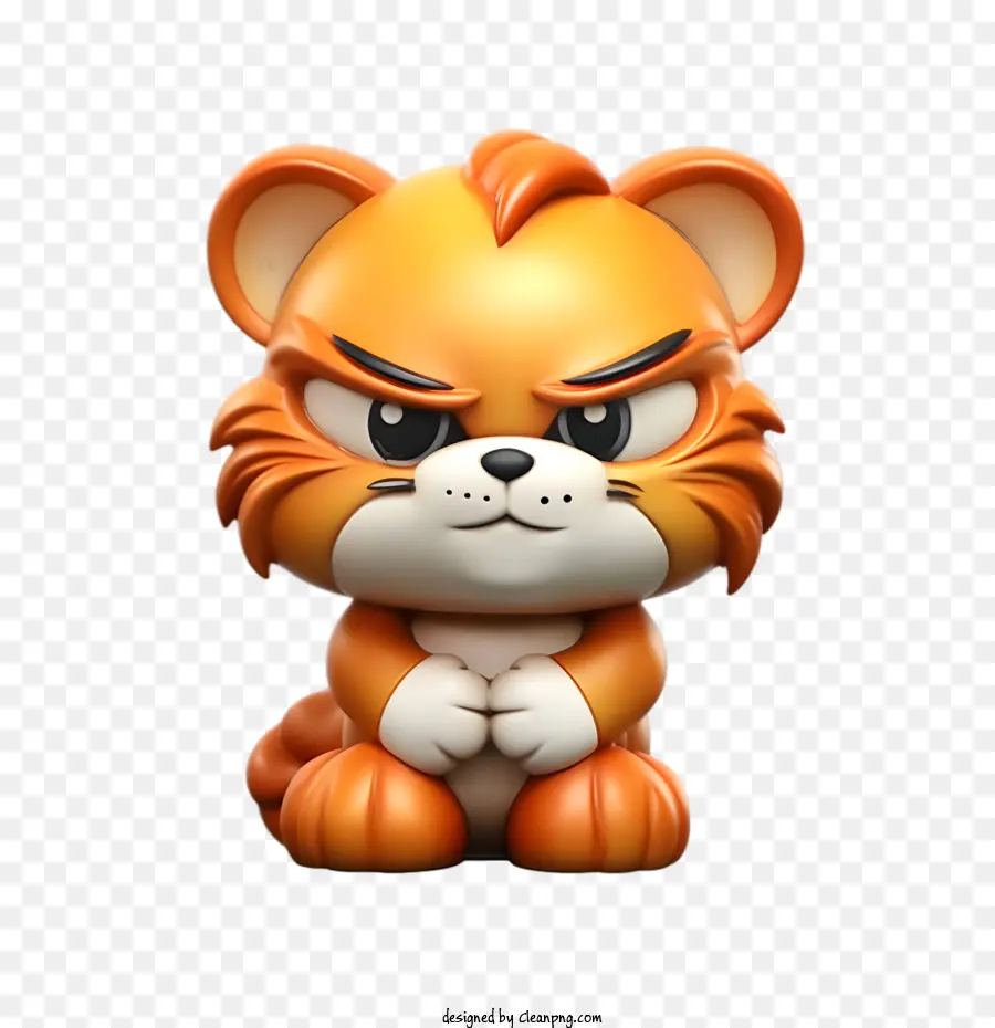 Emoji，Tigre Fofo PNG