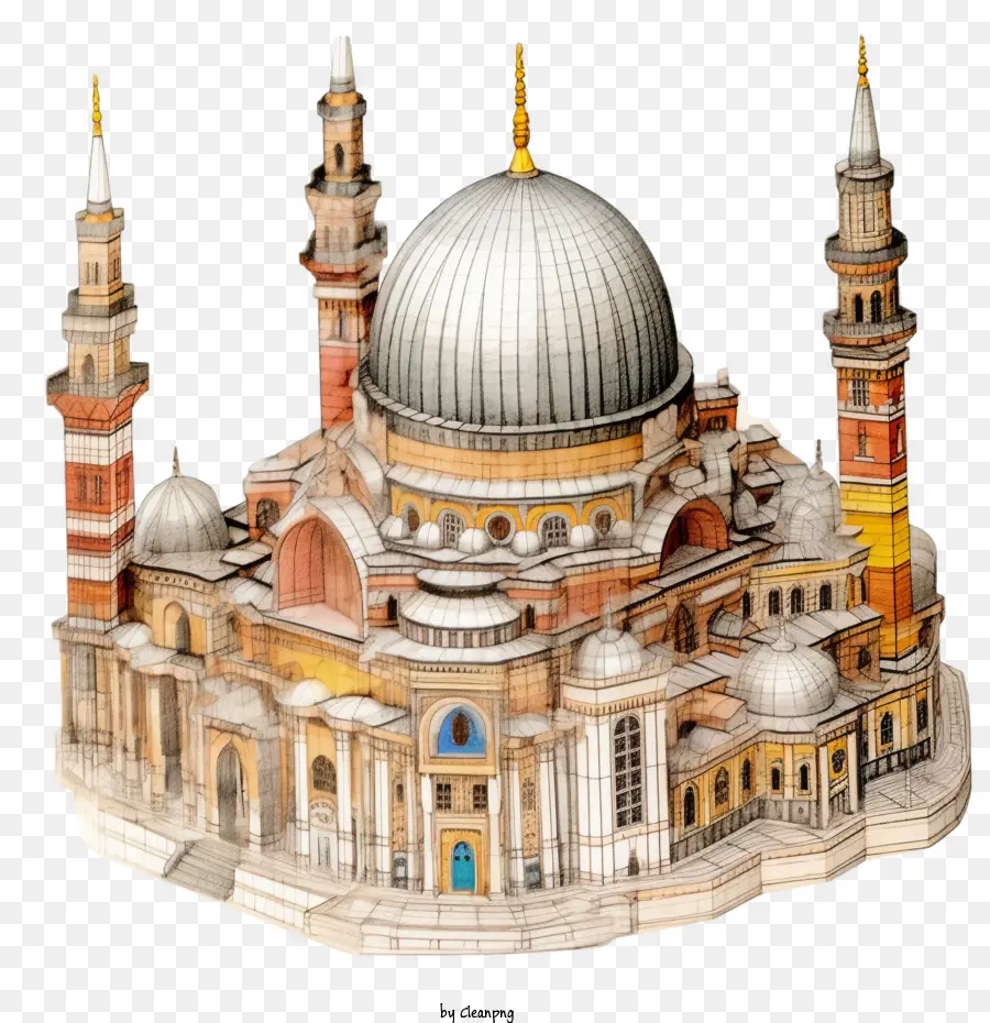 Mesquita，A Arquitetura Islâmica PNG
