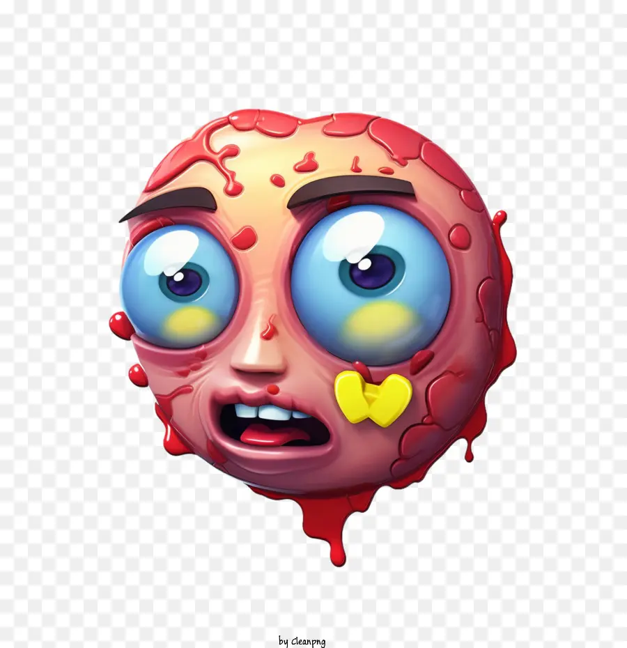 Zumbi，Cara De Desenho Animado PNG