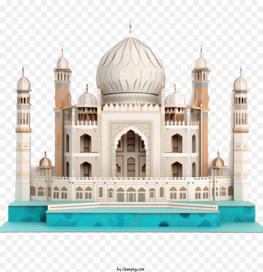 Mesquita，Taj Mahal PNG