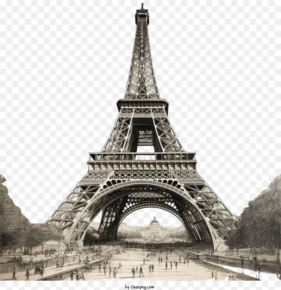 Torre Eiffel，Paris PNG