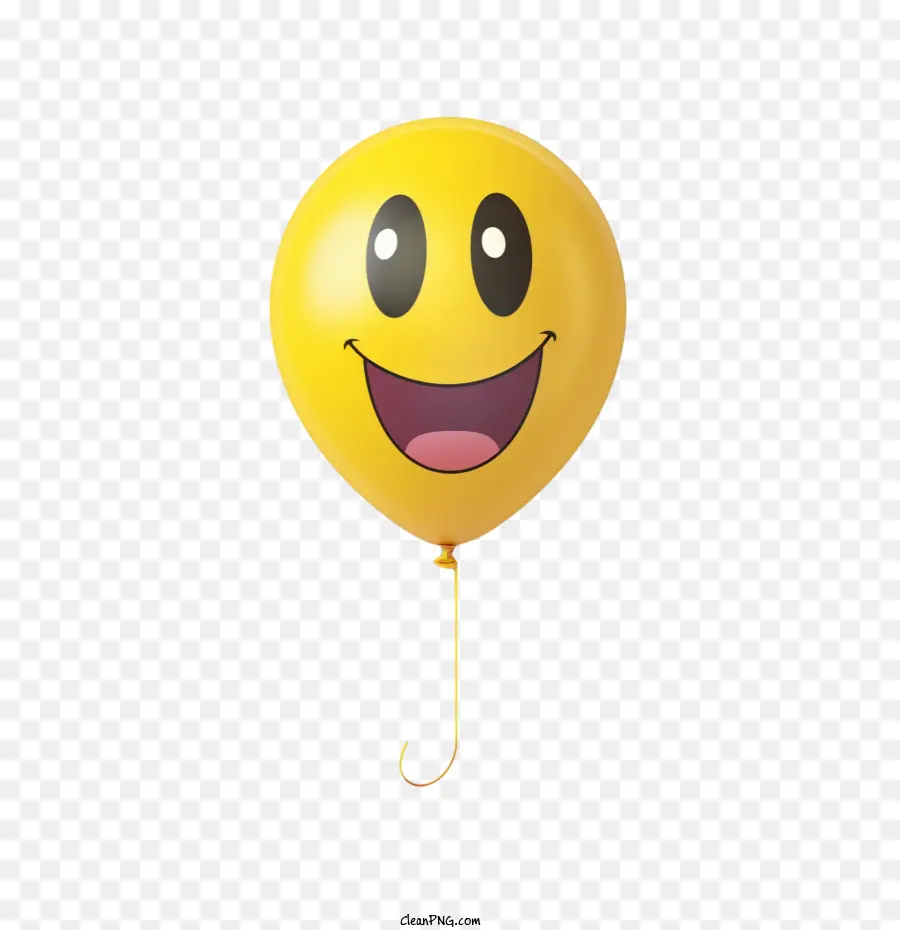 Emoji De Balão，Rosto Sorridente Sorridente PNG