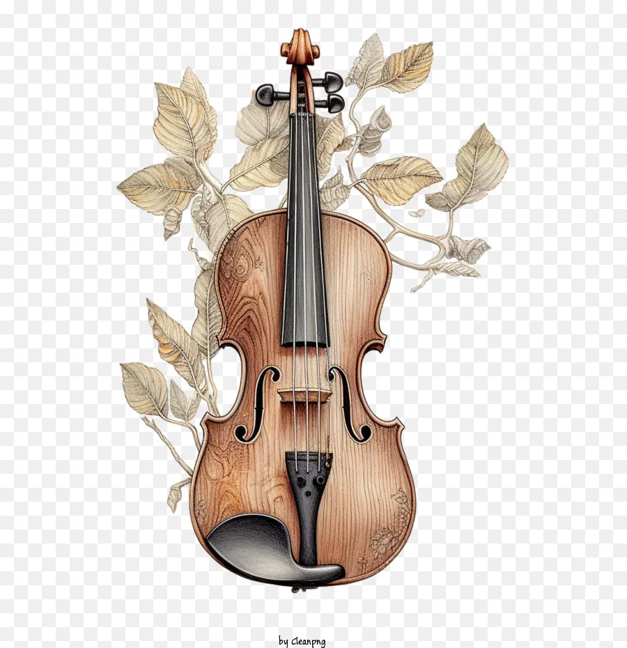 Violino，Vintage PNG