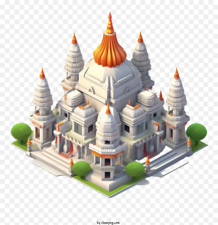 Templo Hindu，Monumento PNG