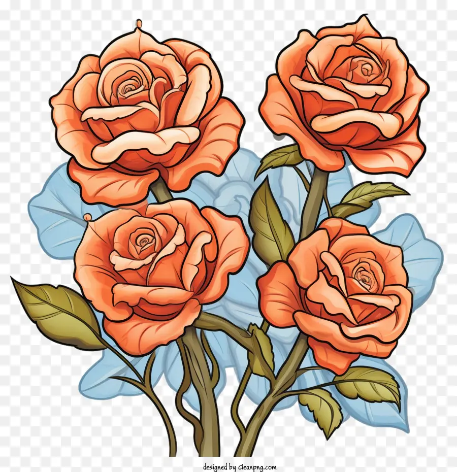 Rosa Dos Desenhos Animados，Rosa PNG