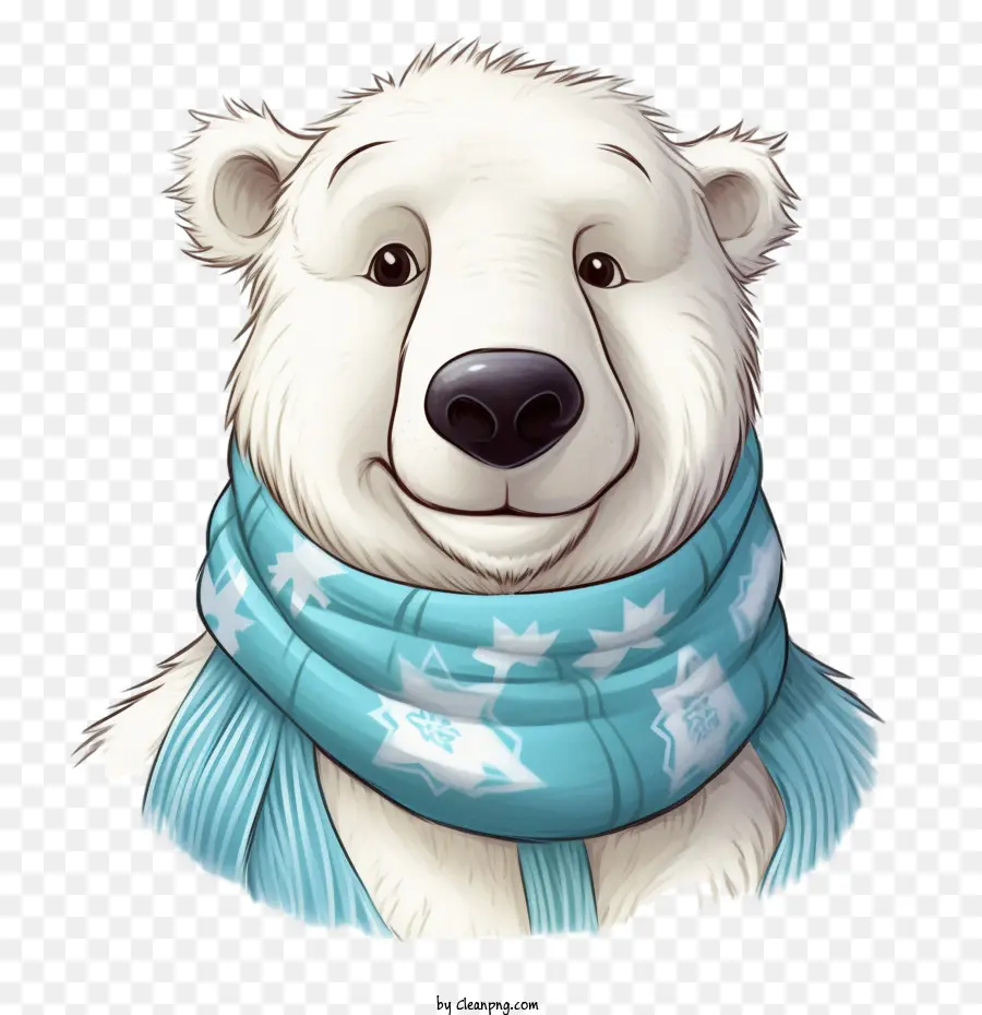 Urso Polar，Lenço PNG