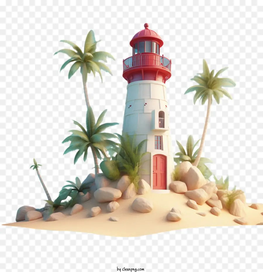 Praia Da Ilha，Lighthouse PNG