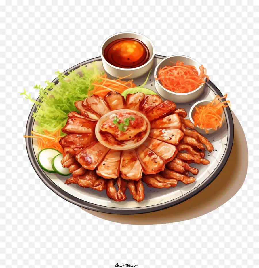 Comida Coreana，Alimentos PNG