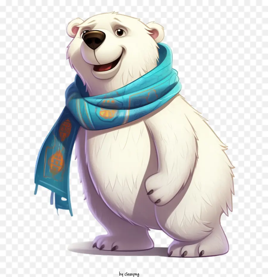 Urso Polar，Inverno PNG