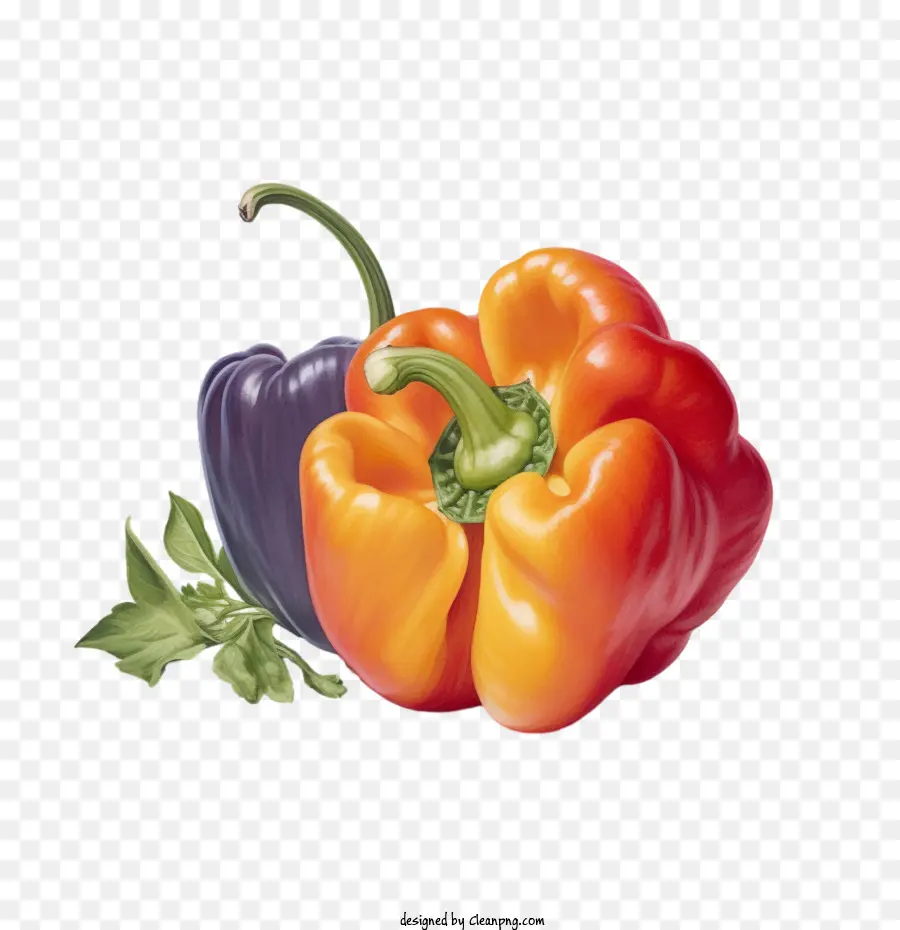 Capsicum，Laranja PNG