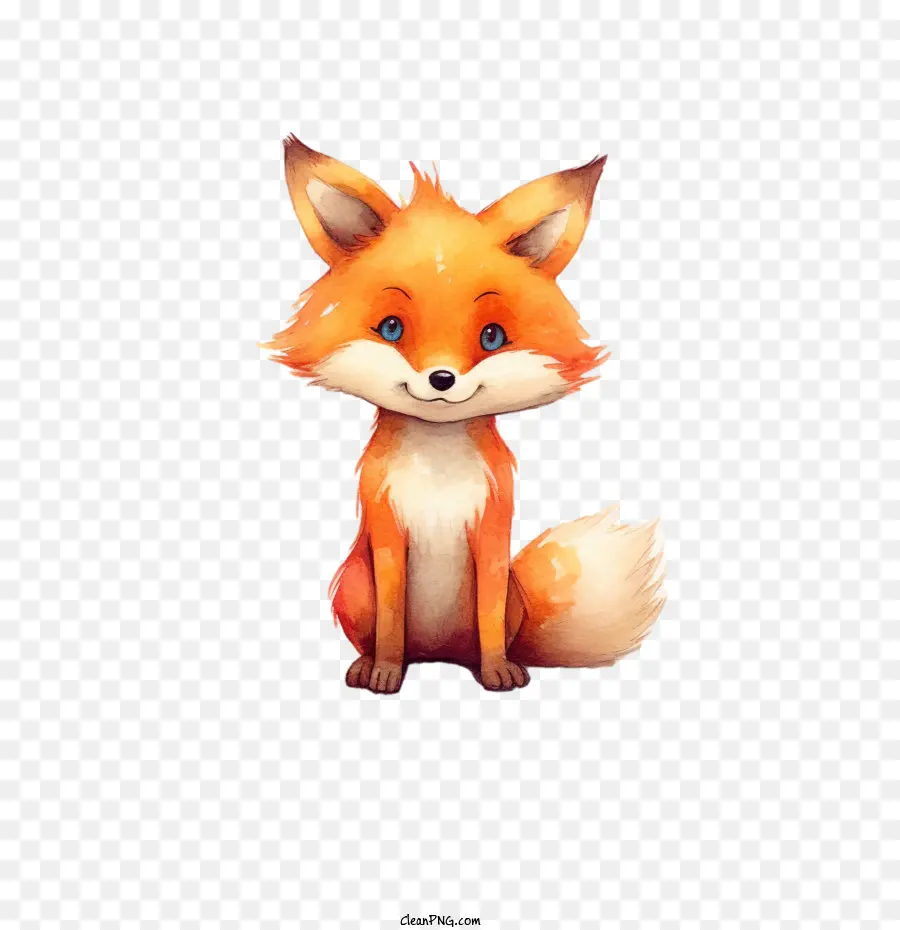 Fox，Adorável PNG