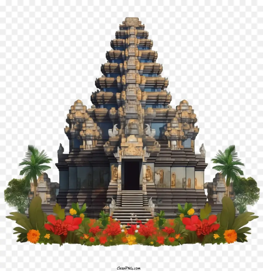 Camboja，Templo Hindu PNG