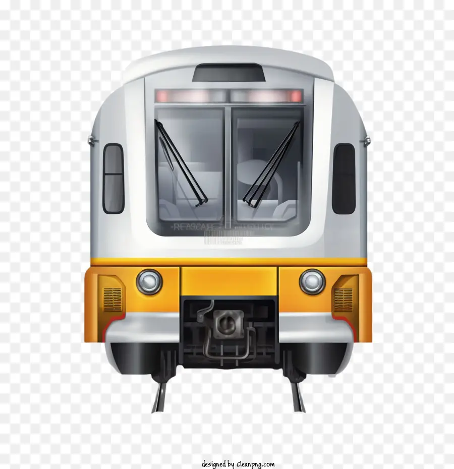 Vagão Ferroviário，Trem Amarelo PNG