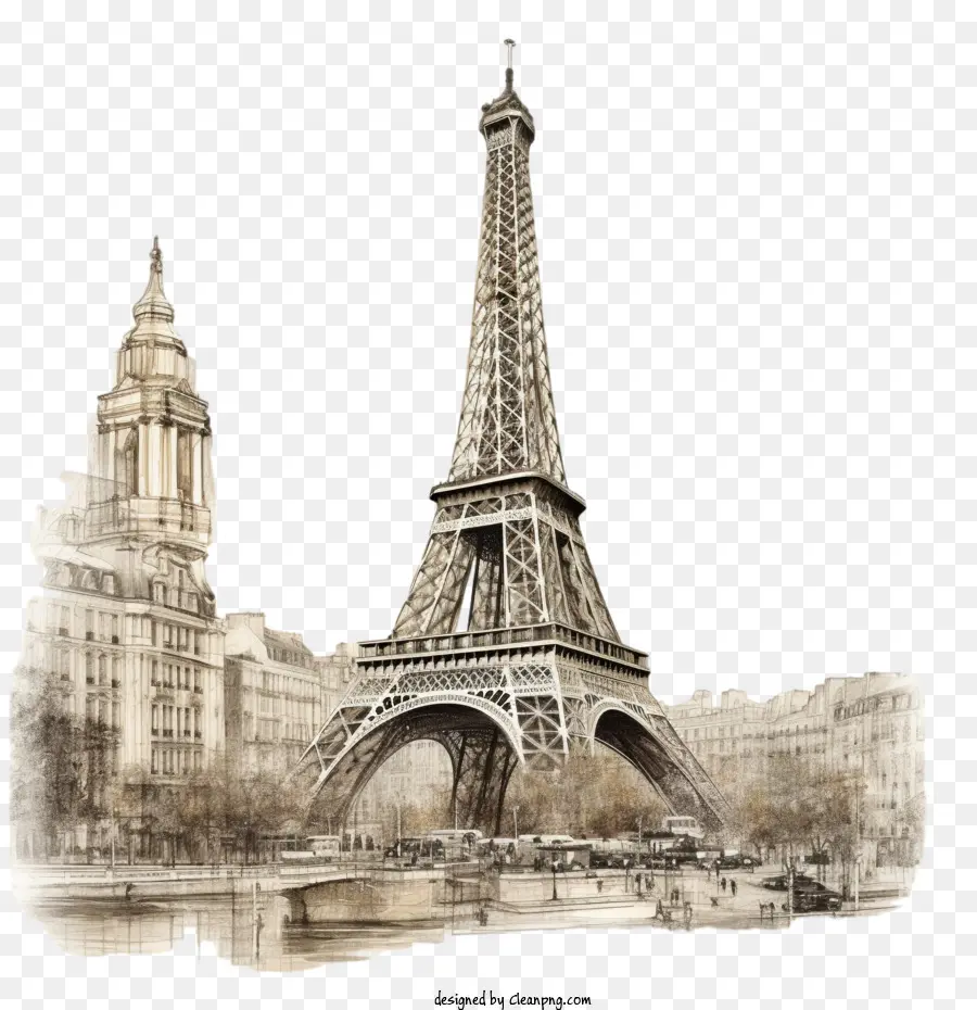 Torre Eiffel，Paris PNG