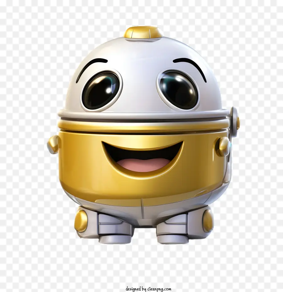 Emoji Fofo，Robô PNG