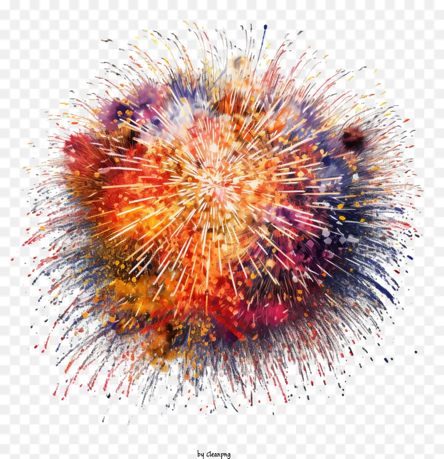 Big Bang，Fogos De Artifício PNG