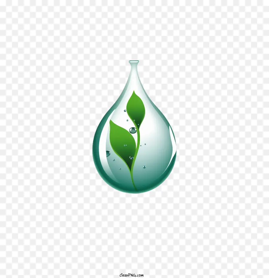 Gota De água，Natureza PNG