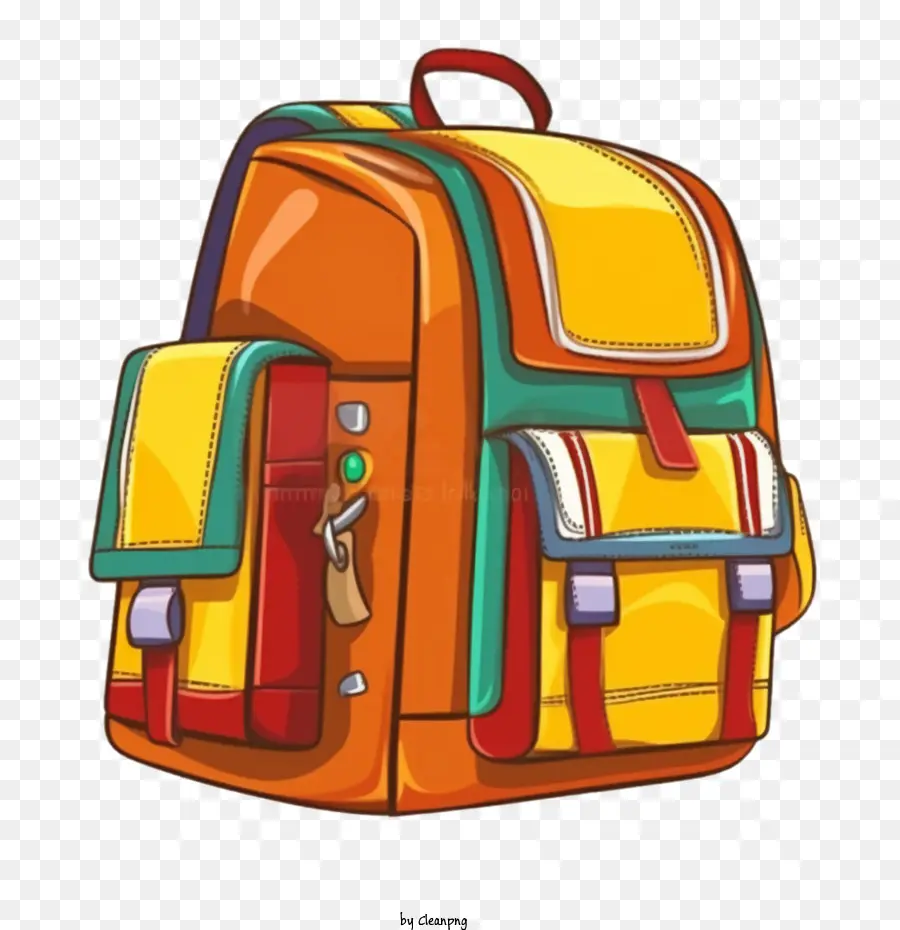 Saco De Escola，Mochila PNG