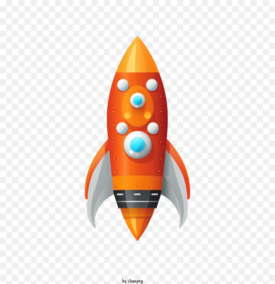 Rocket Emoji，Foguete PNG