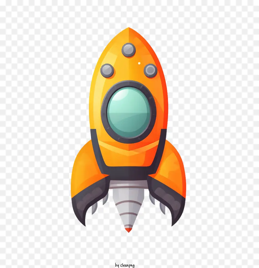 Rocket Emoji，Foguete PNG