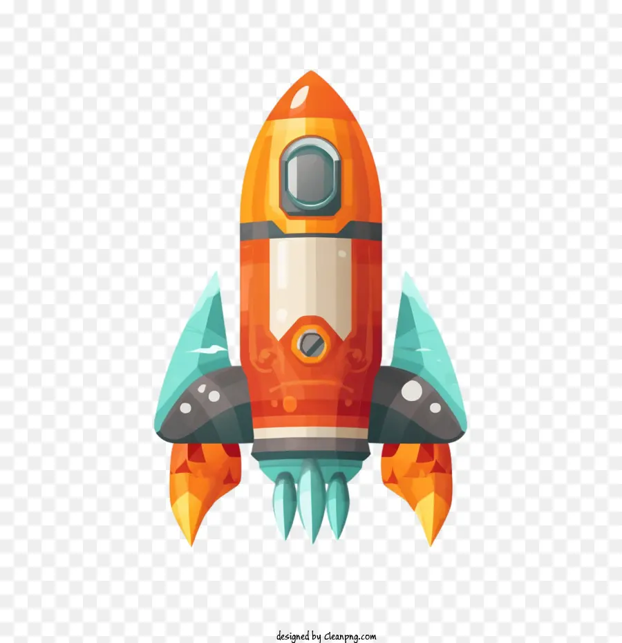 Rocket Emoji，Foguete PNG