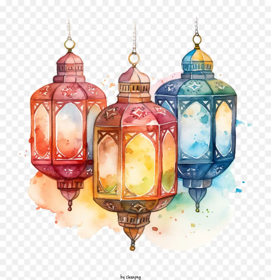 Eid Aladha，Lanternas PNG