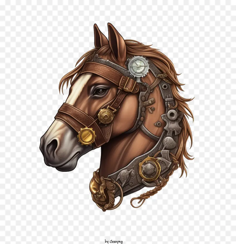 Cavalo，Cavalo Steampunk PNG