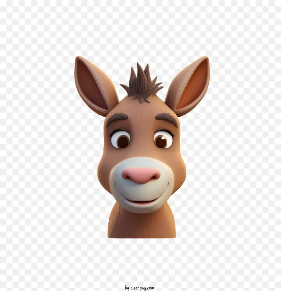 Burro Fofo，Burro PNG